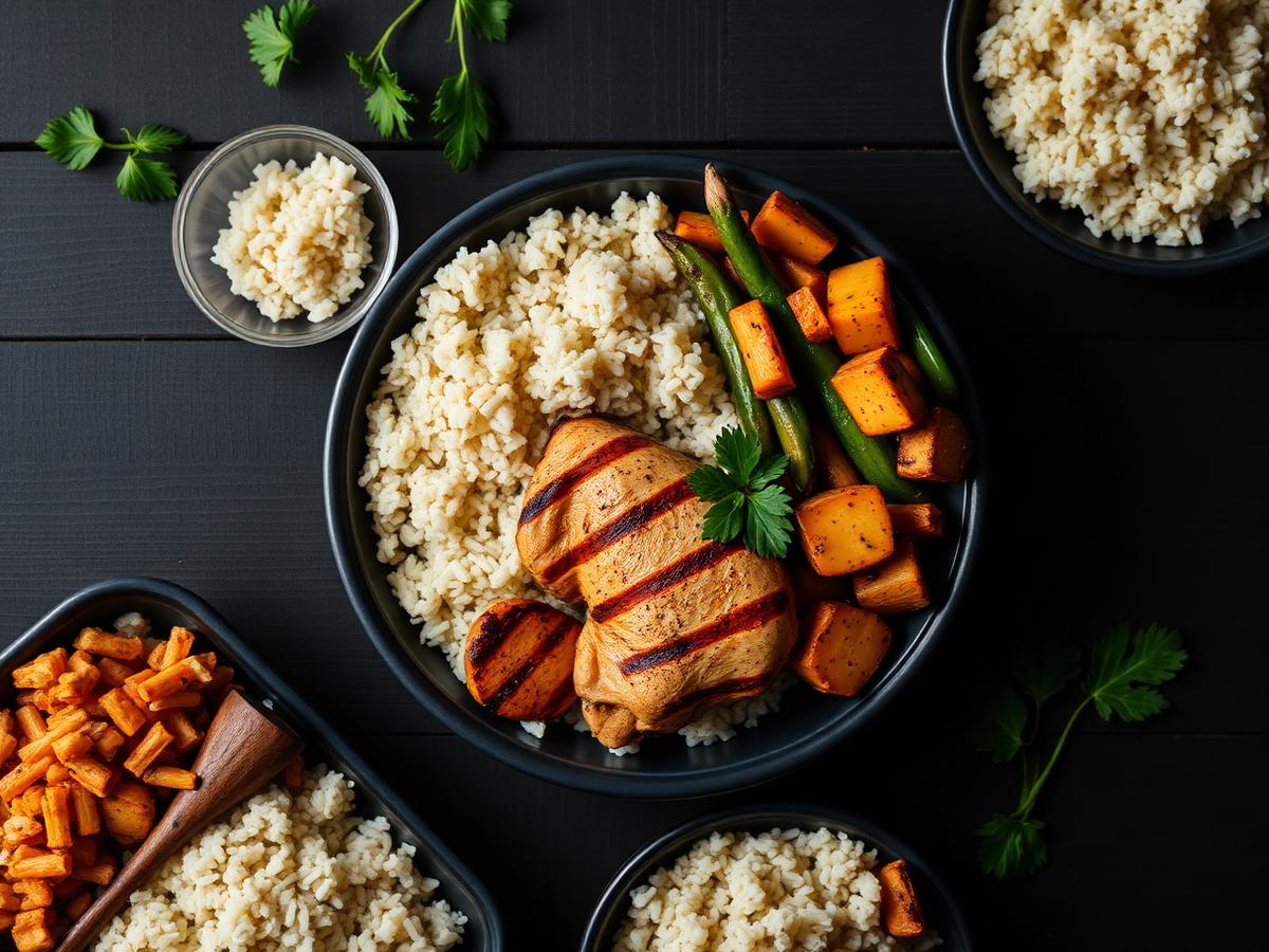 Custom meal plan with macros